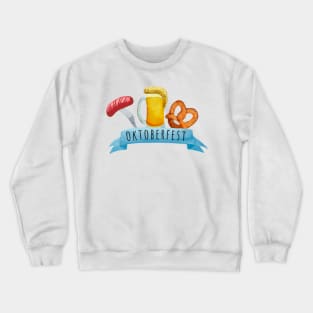 Oktoberfest Banner Crewneck Sweatshirt